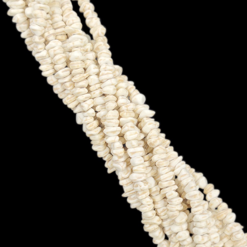 Bộ Hạt Đá Ngọc Lam Tự Nhiên Hình Vuông / Hoa / Sao Biển Dùng Làm Trang Sức Thủ Công