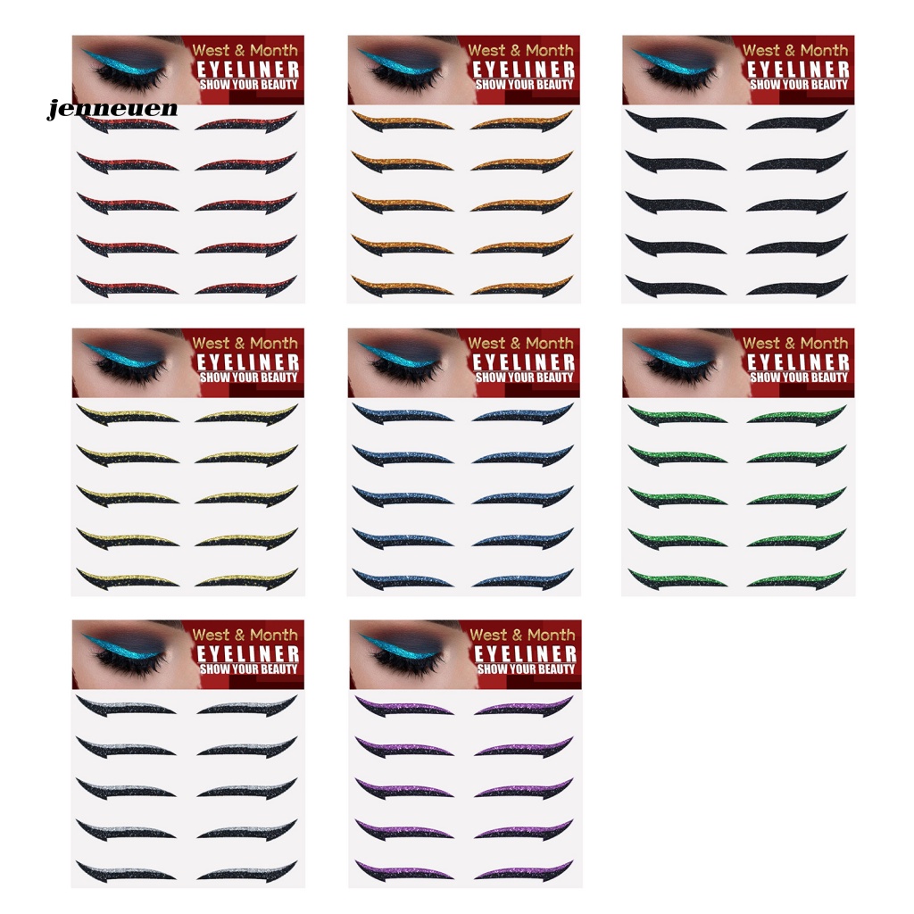 Set 5 Cặp Miếng Dán Kích Mí Giả Dễ Sử Dụng Cho Nữ