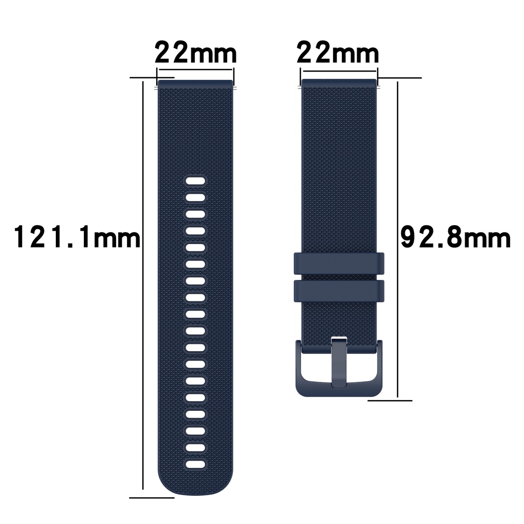 Dây Đeo Silicone 20mm 22mm Cho Garmin Forerunner 255 745 Garmin Venu 2 vivoactive 4 Active