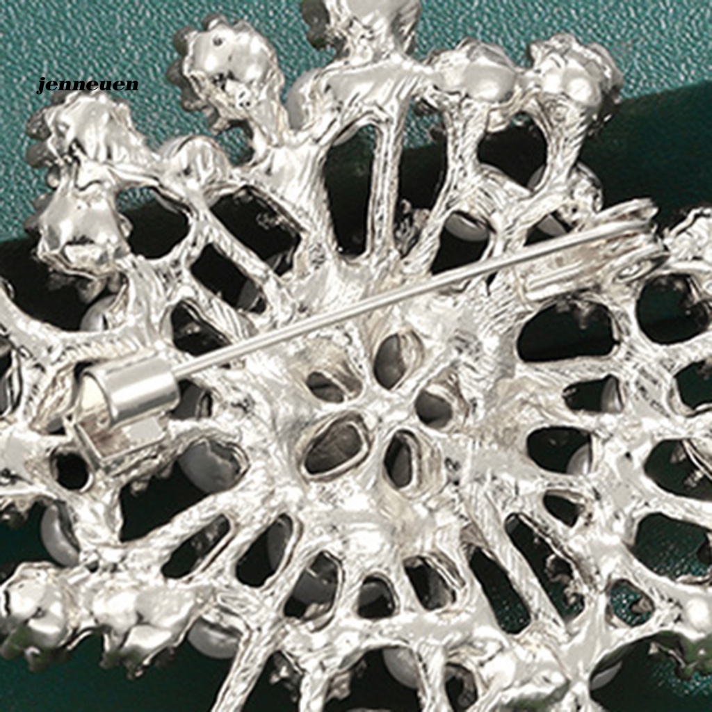 Ghim Cài Áo Hình Bông Tuyết Chống Rỉ Sét