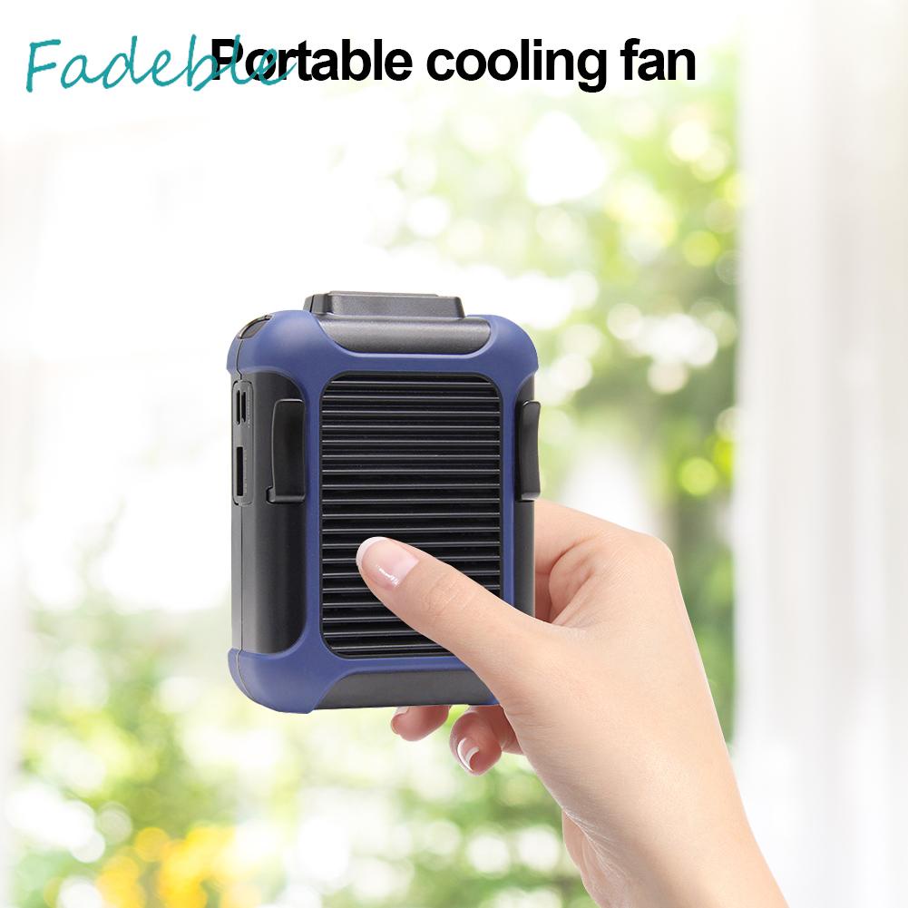 Quạt Đeo Cổ Chạy Bằng Pin Có Thể Sạc Lại Bằng Cổng USB Tiện Dụng