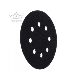 【FUNWD】5 Inch Surface Protection Interface Pad for Sanding Discs (8 Hole Design)