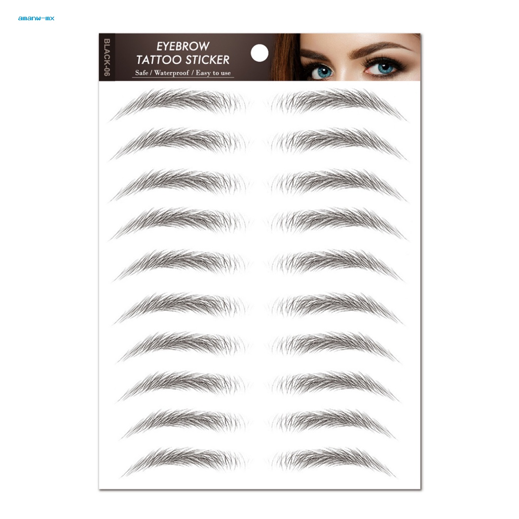 Bộ Thước Kẻ Lông Mày Dùng Một Lần Chống Thấm Nước Chuyên Nghiệp