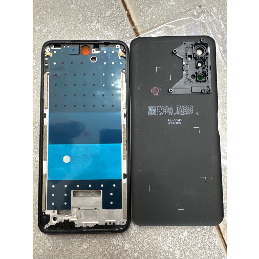 Vỏ bộ Xiaomi Redmi Note 10 JE -đen