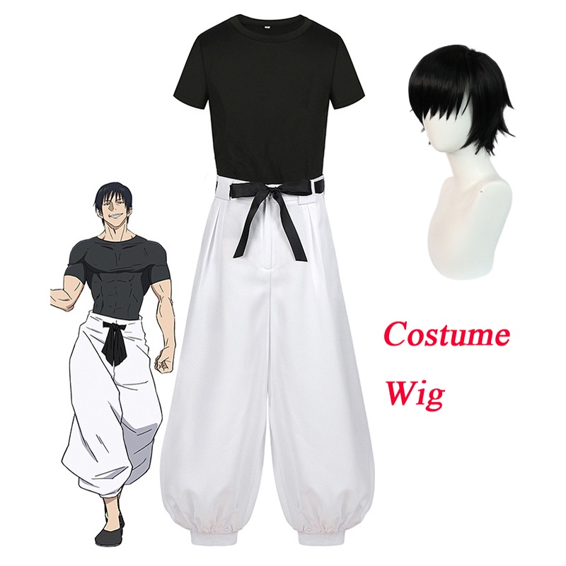 Bộ Trang Phục Hóa Trang Nhân Vật Anime Jujutsu Kaisen Fushiguro Toji Dành Cho Nam
