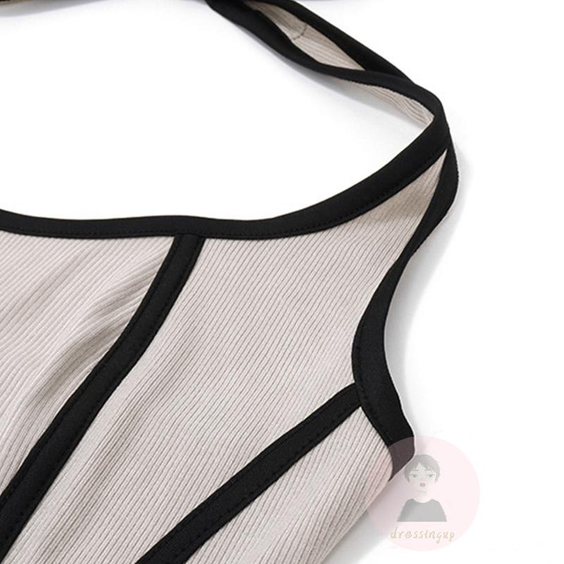 Áo Tank Top Sát Nách Thiết Kế Hở Lưng Quyến Rũ