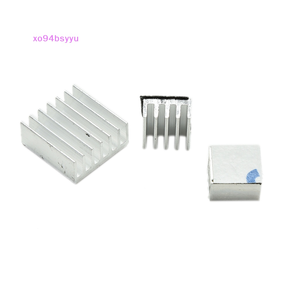 Set 3 Bộ Tản Nhiệt Xo94Bsyu Bằng Nhôm Chuyên Dụng Cho Raspberry Pi 2 &amp; Model B