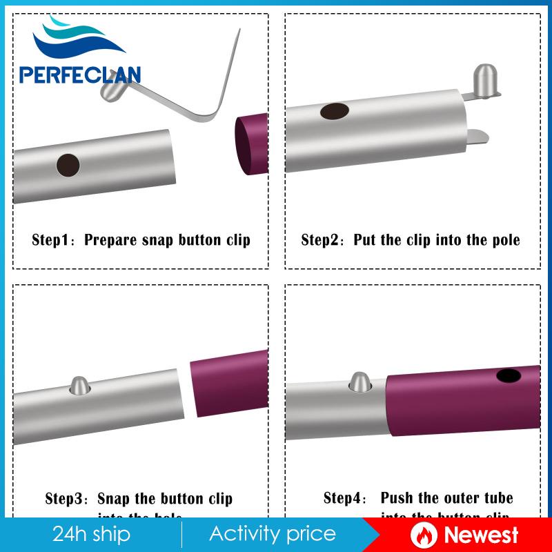 Set 6 Kẹp Lều Cắm Trại Bằng Thép Không Gỉ 8mm