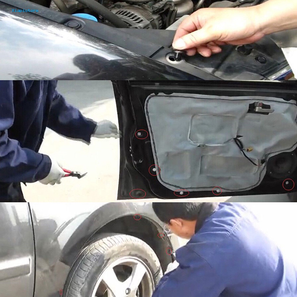 Set 1000 Đinh Tán Nhựa Phụ Tùng Cho Xe Ô Tô