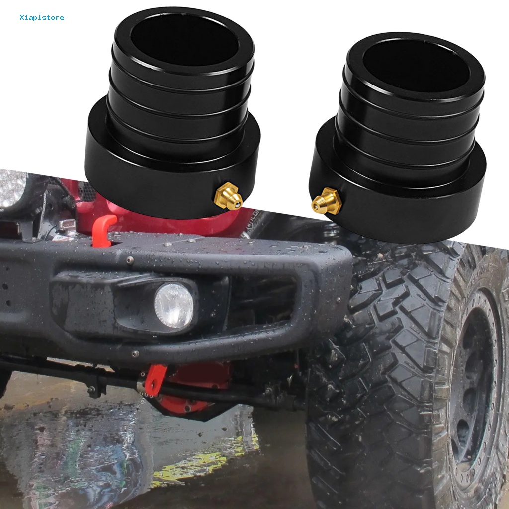 [Xiapistore] Bộ 2 Ống Niêm Phong Kín Tạo Hiệu Ứng Tốt Chống Rỉ Sét Dễ Lắp Đặt Có Thể Tái Sử Dụng Bằng Nhôm Cho Xe Hơi
