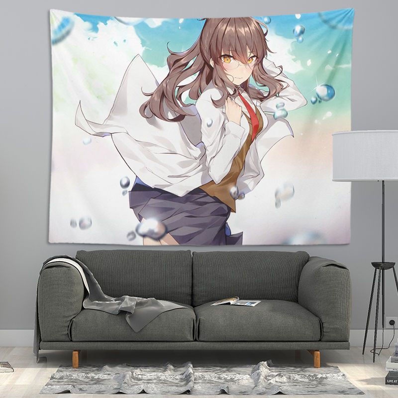 Thảm Treo Tường 100 * 70CM In Hình Anime Sakurajima Mai Trang Trí Phòng Khách