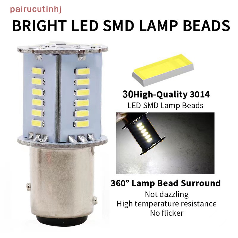 Cặp Đèn led Phanh 1157 smd drl 30 Bóng Chuyên Dụng Cho Xe Hơi vn