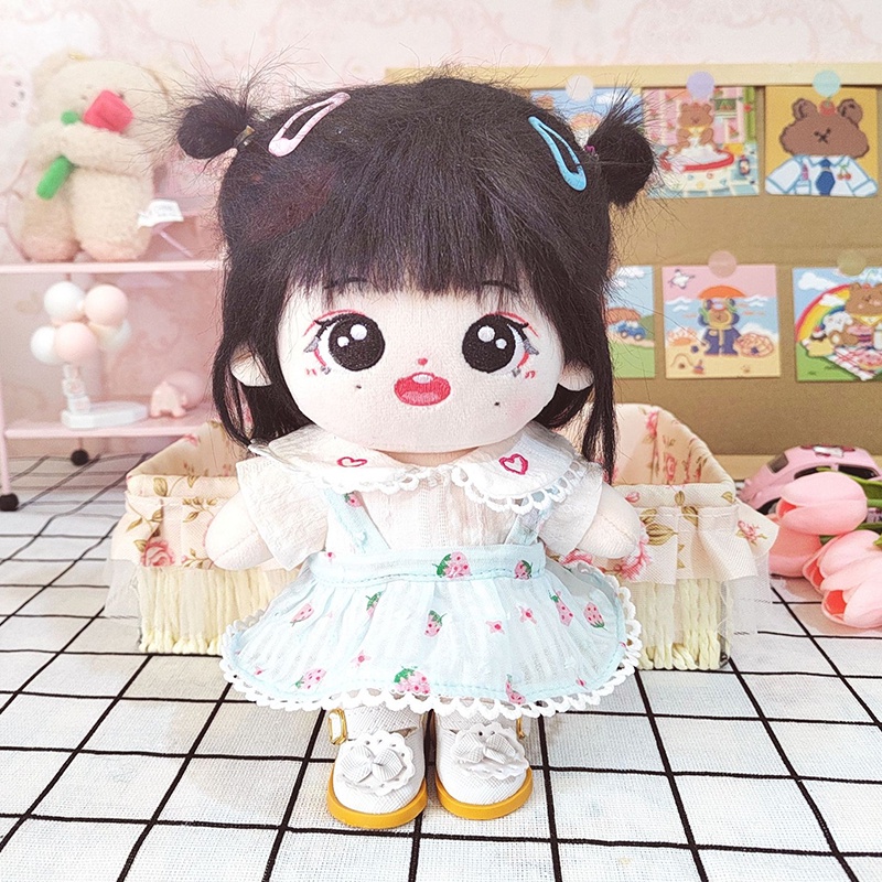 1 Bộ 10 Kẹp Tóc Mini 3cm Dễ Thương Cho Búp Bê