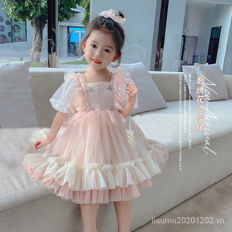 Đầm Công Chúa Phong Cách Lolita Siêu Nữ Tính Ngọt Ngào Thời Trang Xuân Hè Phong Cách Mới Dành Cho Bạn Gái