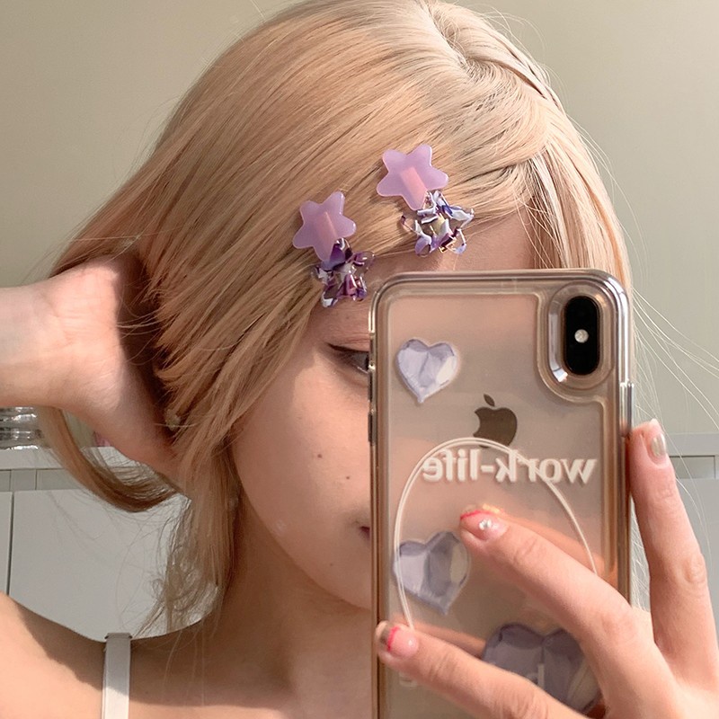 Kẹp Tóc Hình Ngôi Sao Năm Cánh Xinh Xắn Cho Bé Gái