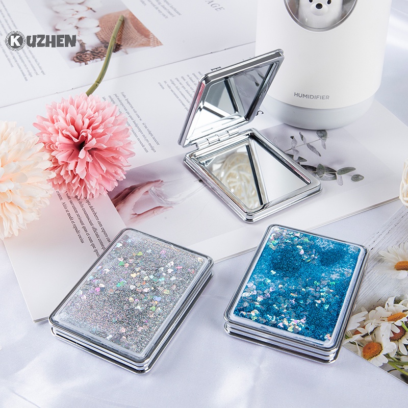 Gương Trang Điểm mini Bỏ Túi kuzhen