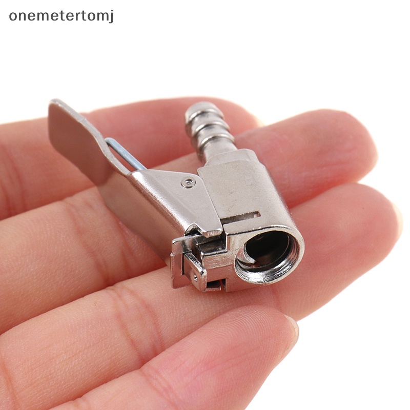 Onemetertomj Kẹp Van Bơm Lốp Xe Hơi Tự Động Bằng Đồng Thau 6 / 8mm