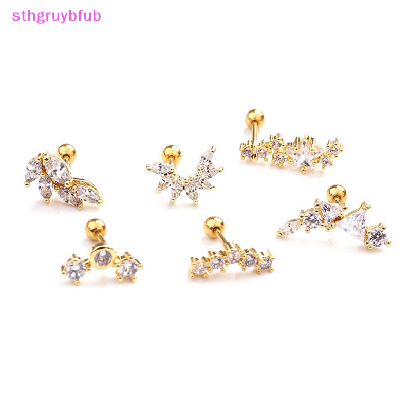 1 Khuyên Tai Nữ Đính Đá Thời Trang