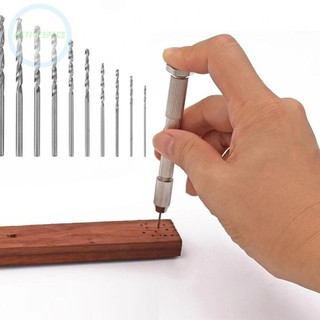⚡READYSTOCK⚡Hand Drill DIY Drill Bit For PCB/Crafts/Jewelry HSS Keyless Chuck Mini Tool