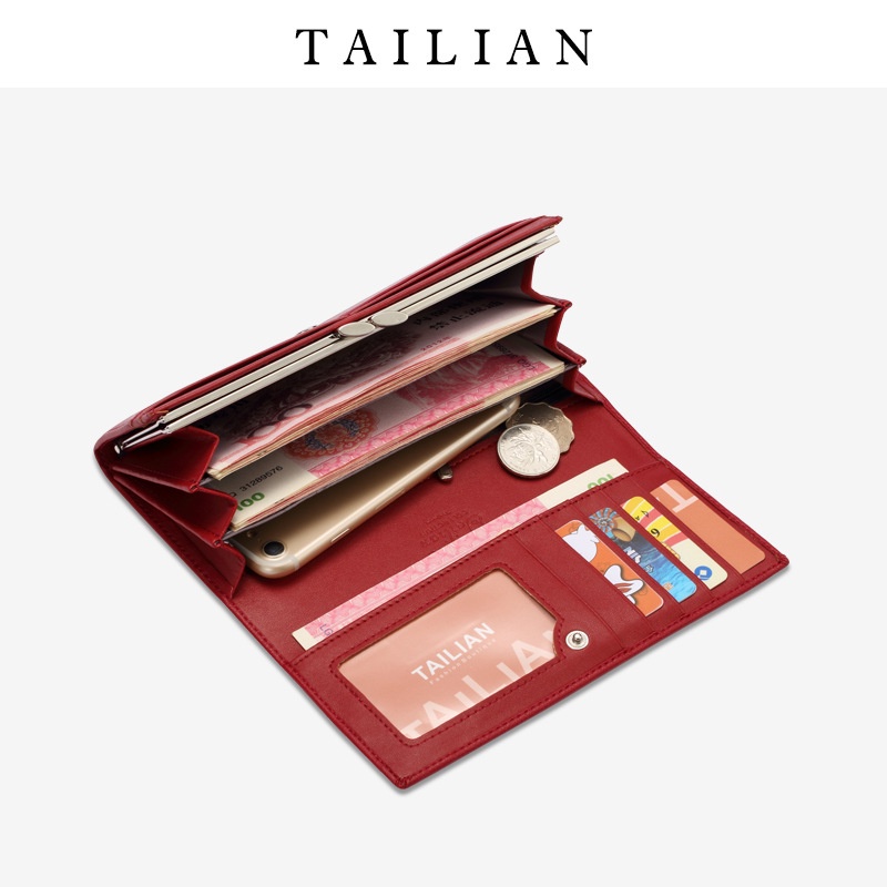 Ví Cầm Tay Đa Năng Họa Tiết Da Cá Sấu Phong Cách Âu Mỹ Cho Nữ