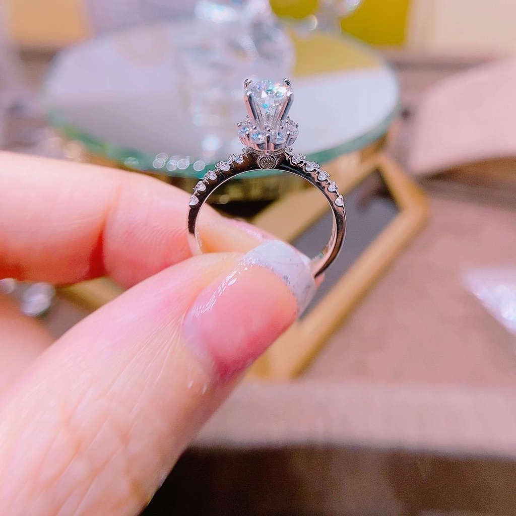 Phụ kiện nhẩn halo 5l4 M.oi xi kim N036