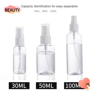 Chai nhựa trong suốt chiết mỹ phẩm dung tích 30ml/50ml