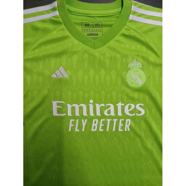Bộ Đồ Đá Banh Real Madrid Goalkeeper Jersey * 2324 Chất Lượng Cao 2324