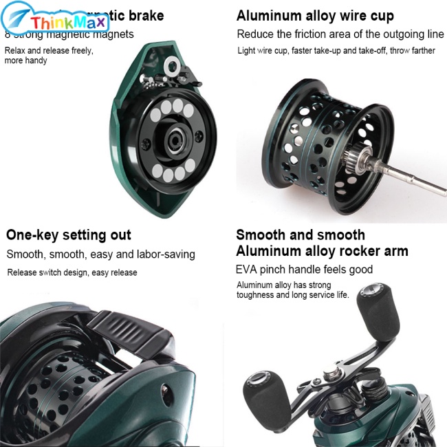 Máy Câu Cá Atd200 7.2: 1 3 + 1bb 10kg Chuyên Nghiệp