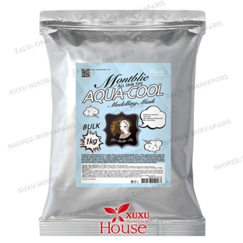 1KG Mặt nạ tươi, Mask dẻo MODELLING MASK MONTBLIE chuyên dùng cho Spa, đắp mặt nạ tại nhà LOVESKINCARE VN