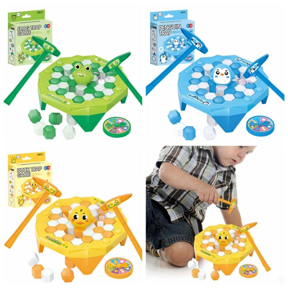 Mocho1 Đồ Chơi Phát Triển Trí Tuệ Cho Bé Hình Băng / Vịt / Chim Cánh Cụt / Ếch Xanh Lá / Xanh Dương / Vàng