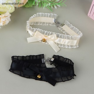 Vòng Cổ Choker Ren Đính Chuông Phong Cách Gothic Thanh Lịch