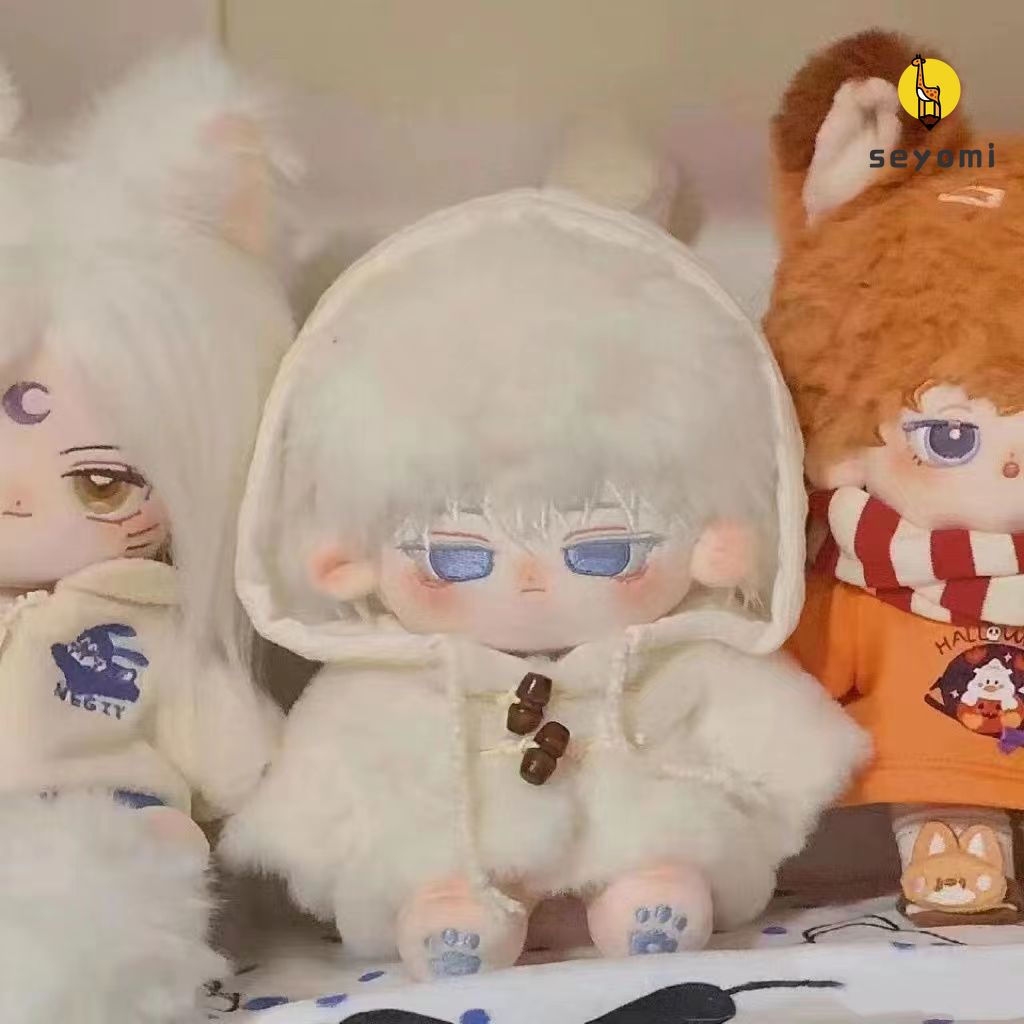 Búp Bê Nhồi Bông Hình Nhân Vật Jujutsu Kaisen Gojo Satoru 20cm