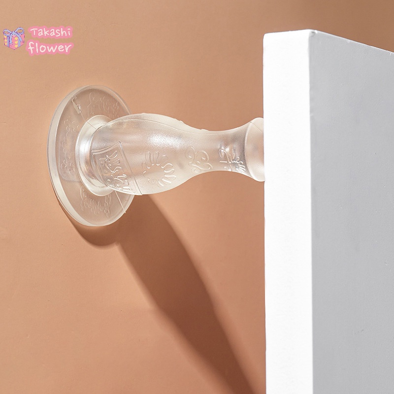 Dụng Cụ Chặn Cửa Bằng Silicone Tự Dính Không Gây Tiếng Ồn Tiện Dụng