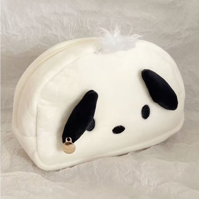 Hộp Bút Vải Pochacco Dễ Thương Cho Bé Phong Cách Hàn Quốc, Bóp Viết Lông Đa Năng Siêu Cute HBV53 DUHU