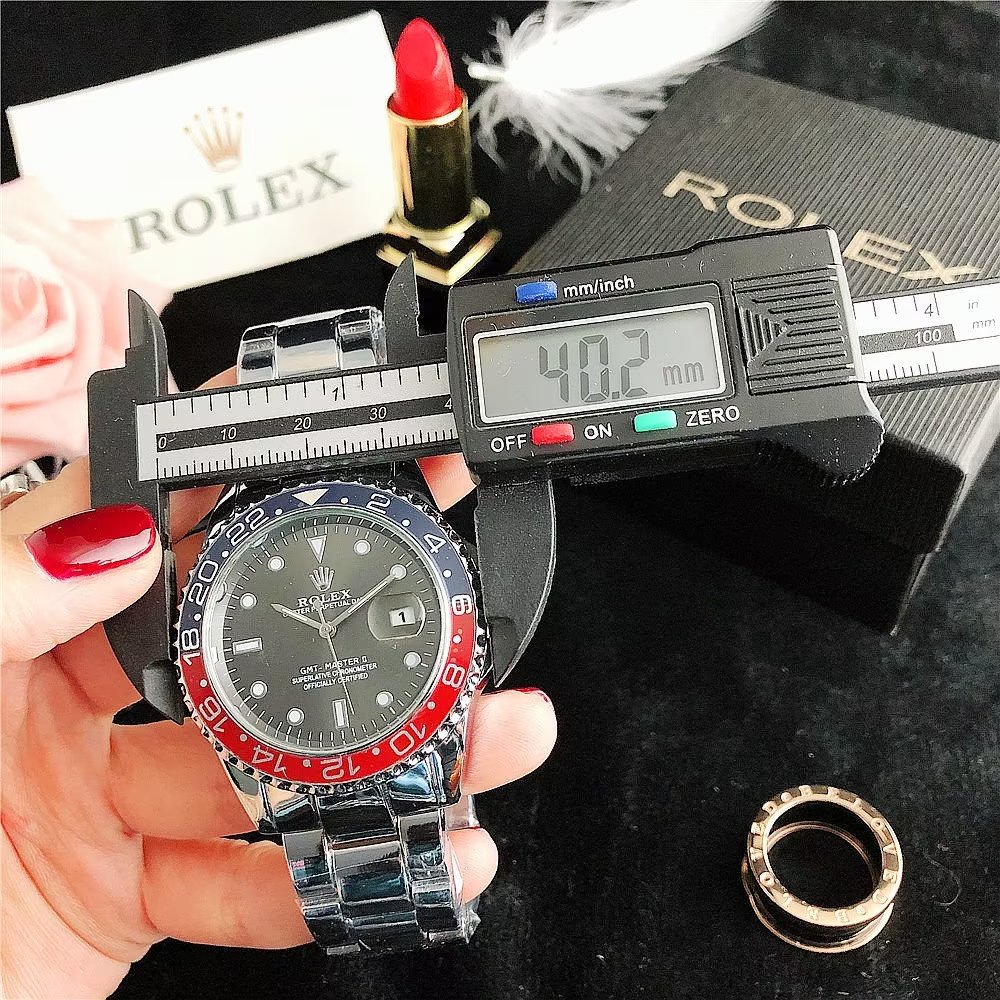 Đồng Hồ Rolex Mặt Tròn Đính Kim Cương Dây Da Thép Không Gỉ Thời Trang Cho Cặp Đôi