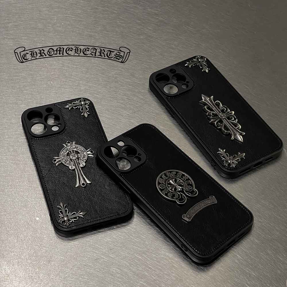 Ốp Điện Thoại Da PU In Logo Thời Trang Cho iPhone 11 12 13 14 Pro Max