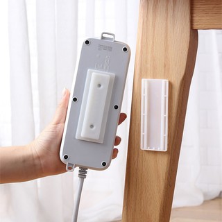 Bộ giá đỡ ổ cắm điện dán tường,giá đỡ ổ điện tự dính đa năng-micha