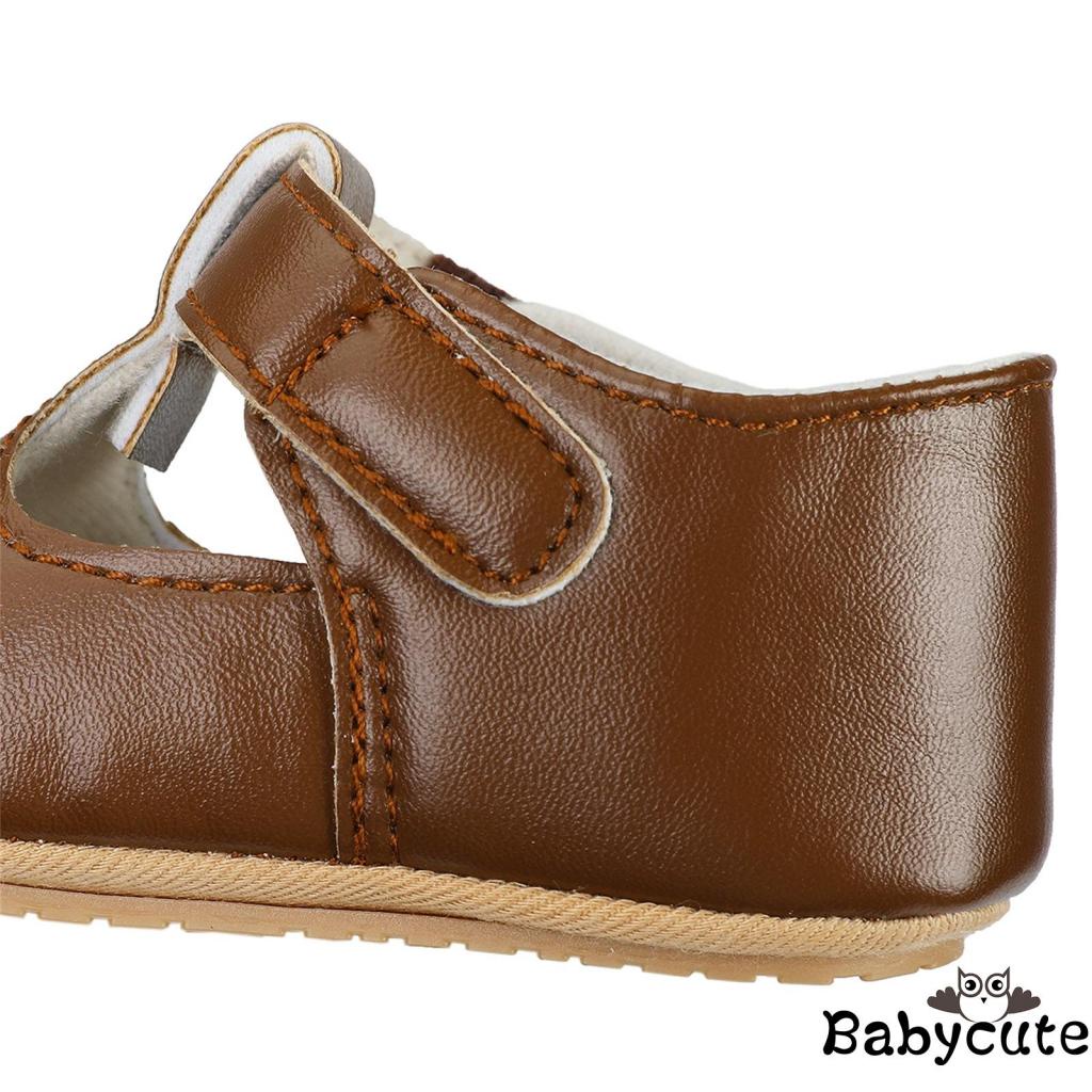 Bb-baby girls premium pu flats infant first walker crib shoes for party festival baby shower