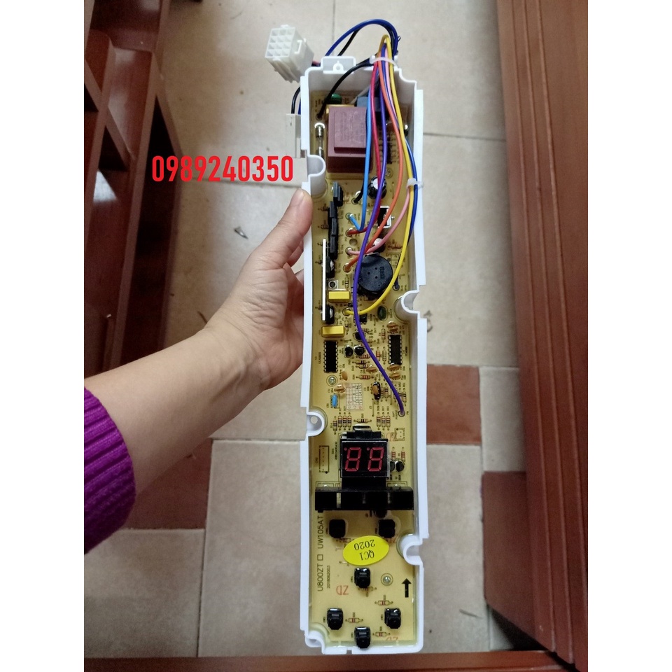 Bo mạch máy giặt AQUA 6 phím cửa đứng