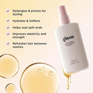 Minisize 12ml - Xịt Dưỡng Tóc Mật Ong Gisou Honey Infused Leave-In Conditioner