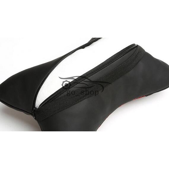 Gối Tựa Đầu Bằng Da PU Thoáng Khí Cho Ghế Ngồi Xe Hơi