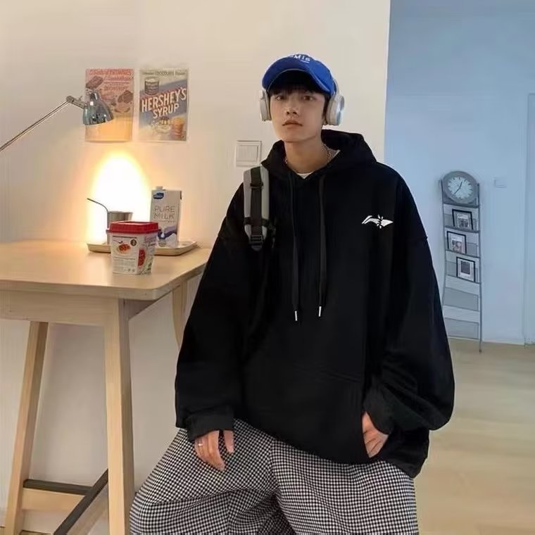 Áo Hoodie Tay Dài Dáng Rộng In Họa Tiết Phong Cách Mỹ Thời Trang Cho Nam Và Nữ Size M-5XL