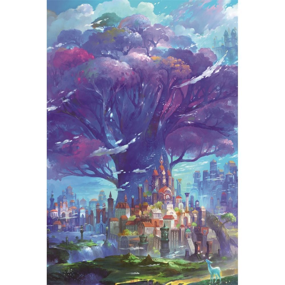 Tưởng tượng, xếp hình, xếp hình 300/500/1000 miếng ghép hình, xếp hình bằng gỗ, đồ chơi giáo dục