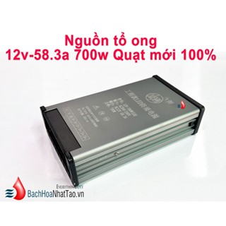 Nguồn tổ ong 12V 58.3A 700W Quạt ngoài trời mới 100%