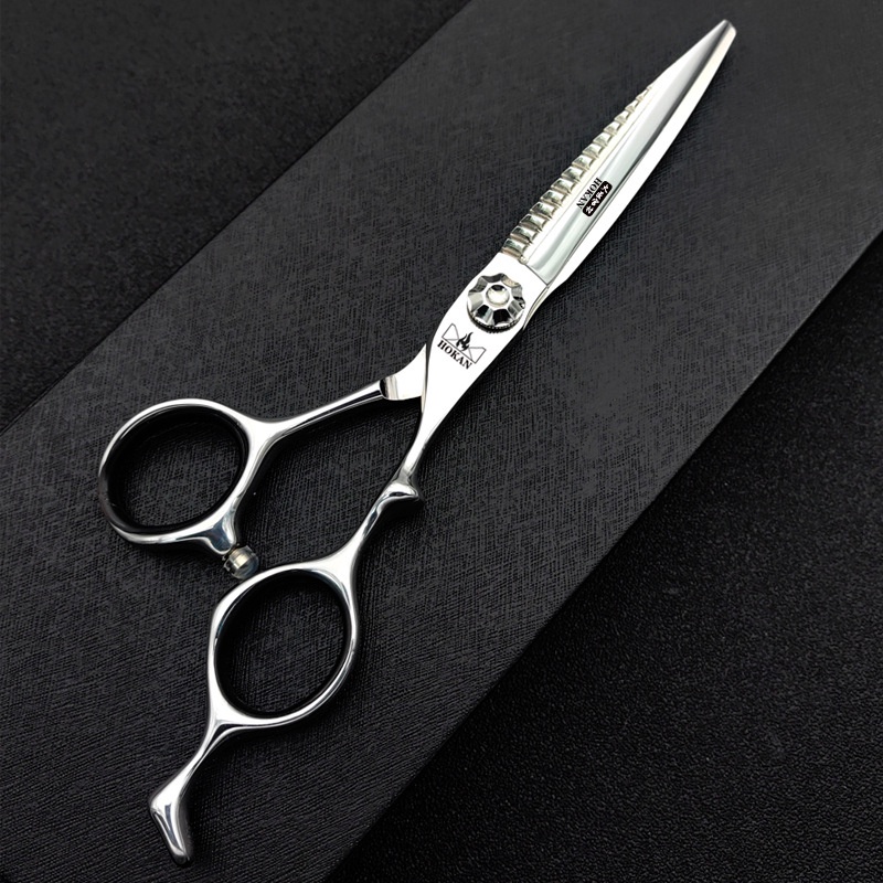 Tông đơ cắt tóc 6.0 inch chuyên nghiệp cao cấp, tông đơ cắt tóc, bộ kéo phẳng 440c