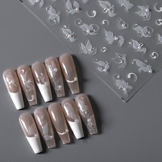 Miếng Dán Trang Trí Móng Tay Họa Tiết Kim Cương Pha Lê Tinh Tế tl-001