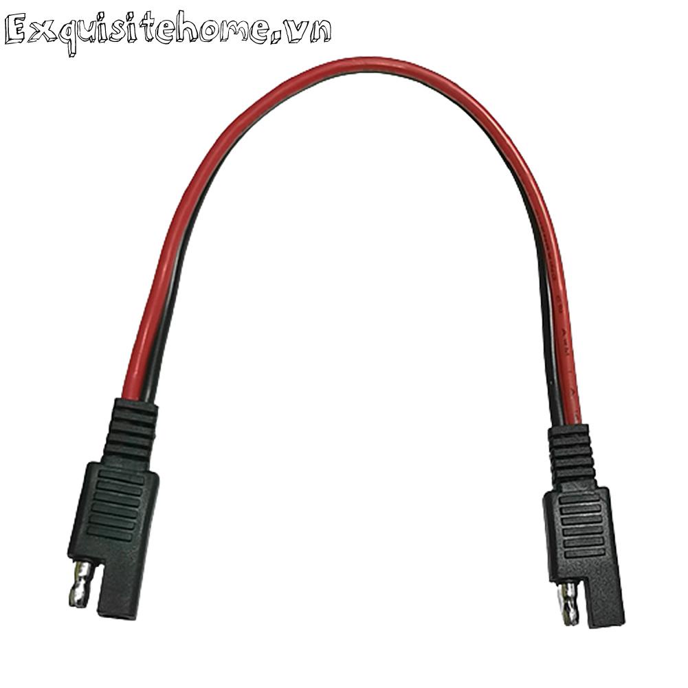Dây cắm 2 chân 14awg 30cm sae đến sae cáp dây mở rộng ô tô