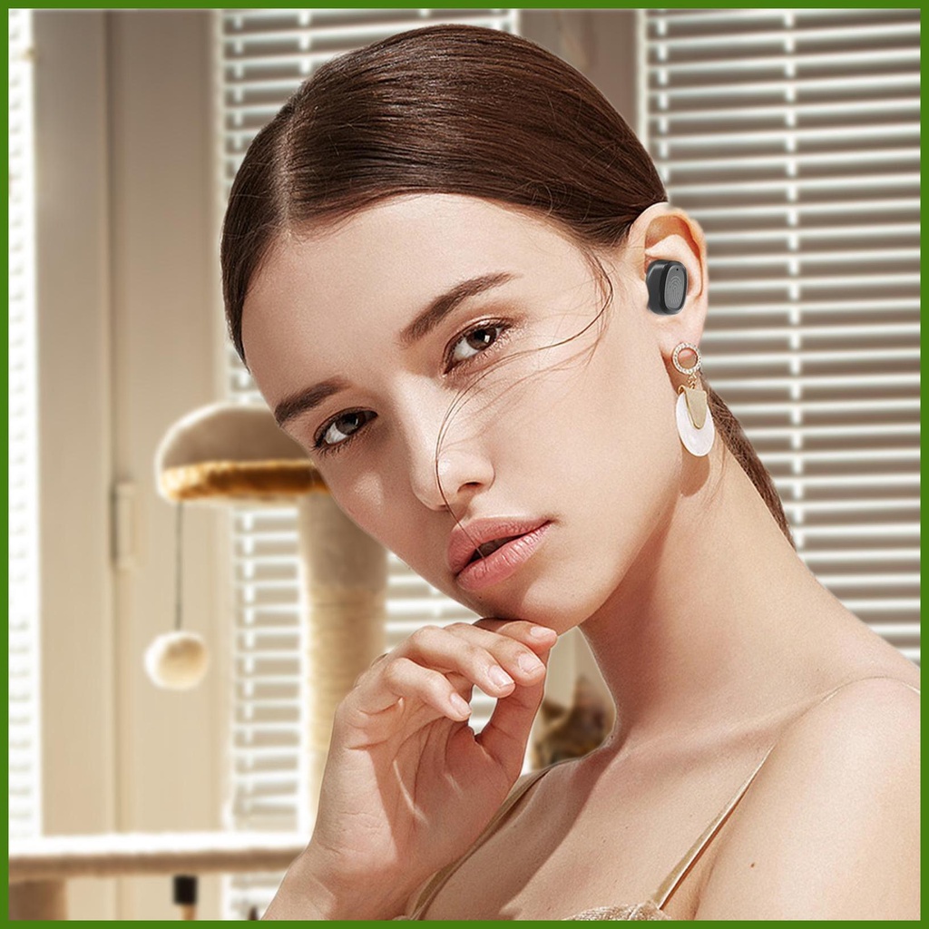 Tai nghe không dây màn hình led tai nghe không dây có màn hình led thời gian chơi công nghệ không dây 5.3 và rdavn