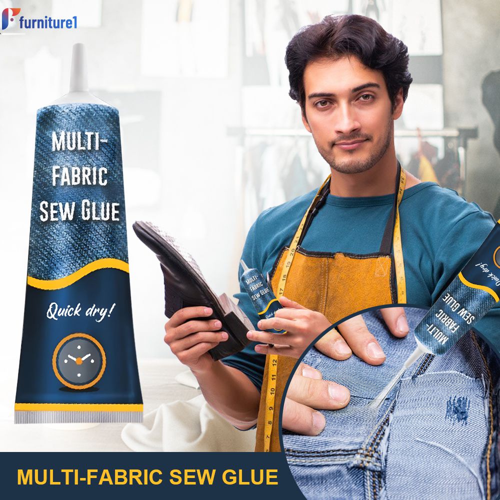 Super-stick sew glue liquid multi-fabric sewing multi function quần áo sửa chữa keo universal kit fast tack dry dụng cụ may