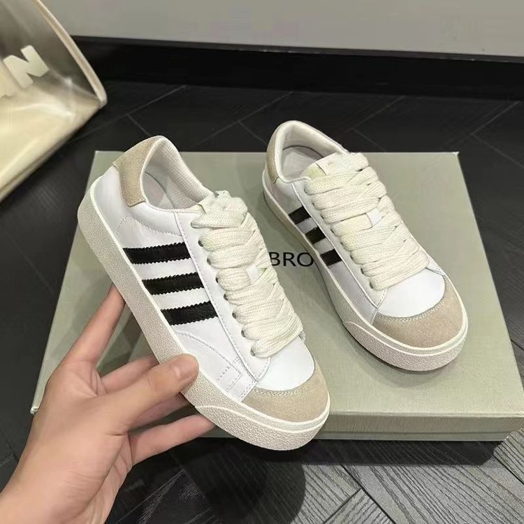 Giày Thể Thao Đế Bằng Mũi Tròn Thời Trang Mùa Hè Hàng Mới 2023